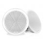 Fusion FM-F77RW 20 cm recessed marine speaker pair in white.