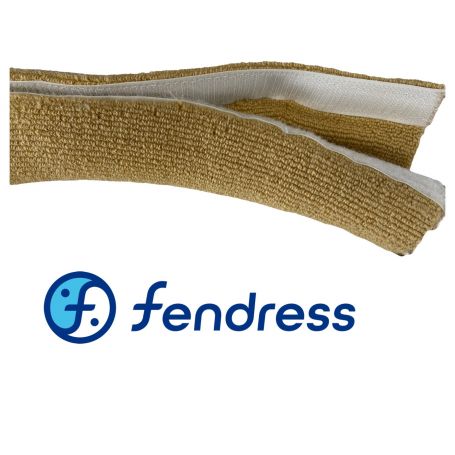 Fendress top cover sock, 50cm long, beige color.