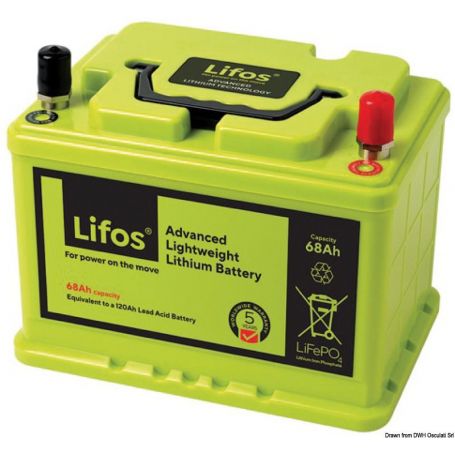 LIFOS lithium battery for services.