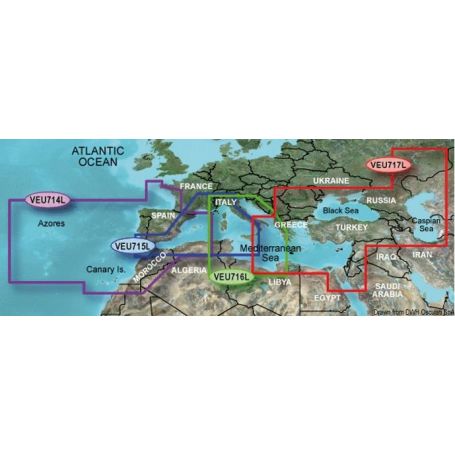Cartografia GARMIN Bluechart G3