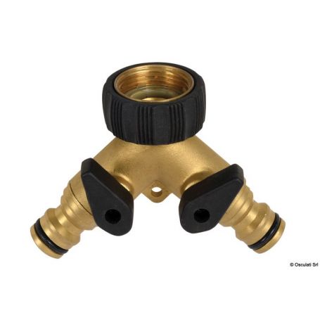 2-way brass valve