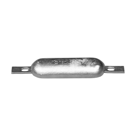 Oval anode with isolated inserts, 0.6 kg.