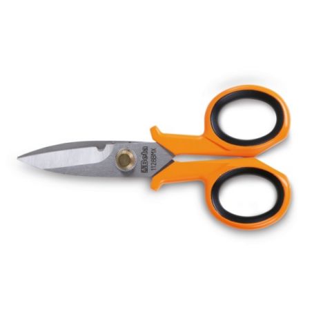 ELECTRICIAN STRAIGHT STAINLESS STEEL SCISSORS mm.145 - 1128BMX