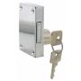 RIGHT SUPPORT DOOR LOCK IN CHROME PLATED BRASS