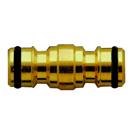 CHROME-PLATED BRASS QUICK COUPLING FOR EXTENSION.