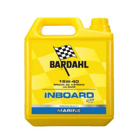 Bardahl Inboard 4 Stroke MSAPS Oil - 15W-40 5L 382047