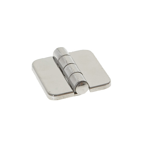 HINGE WITH STAINLESS STEEL COVER