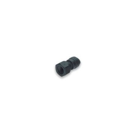 STRAIGHT FEMALE PLASTIC FITTING 1/8" DIAMETER 8