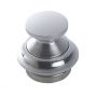 CHROME BUTTON AND RING SP. 16 mm