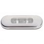 LUCE DI CORTESIA INOX DRACO 12-24V LED  3200 K