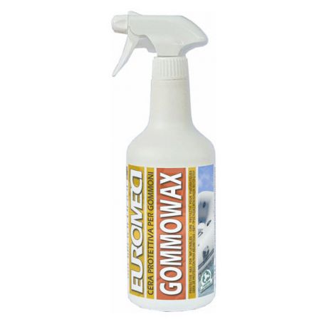 Euromeci Gommowax 750 ml wax for inflatable boats.