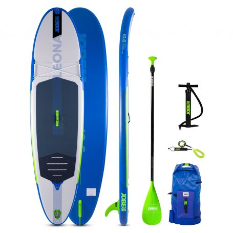 Jobe Leona 10.6 Inflatable SUP Board complete package