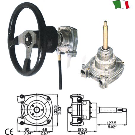 T 73 FC NON REVERSIBLE STEERING