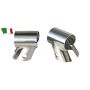 SUPPORTO A " T " STAMPATO ICLINATO D.25 INOX 316