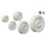 WHITE PULLEY IN DELRIN SF D.28MM - D. SC 10MM