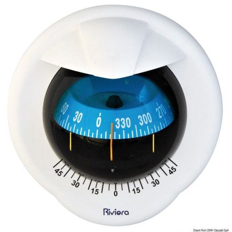 Bussola a parete RIVIERA 3" e 4" Polare
