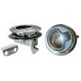 Stainless Steel Spring Loaded Latch D.44 mm