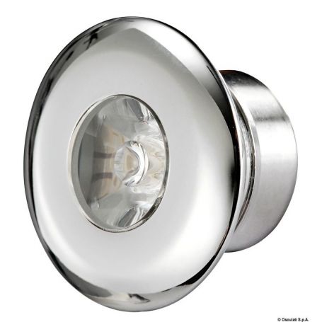 Recessed LED courtesy light - front