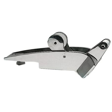 Bow roller with anchor lock kit