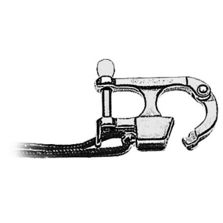 Moschettone per sci nautico, conforme norme Ri.Na con dichiarazione 165/06/DIP del 18/04/1988