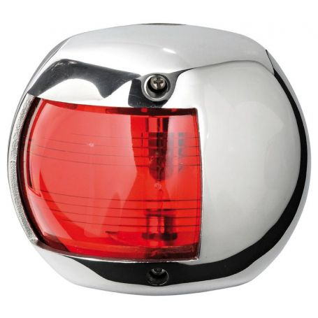 Street lights Classic 12 in mirror-polished AISI 316 stainless steel.