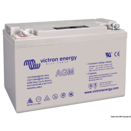 VICTRON AGM Deep Cycle Batteries.