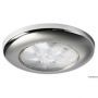 Surface-mounted LED ceiling light without recess