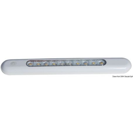 LED ceiling light for damp areas