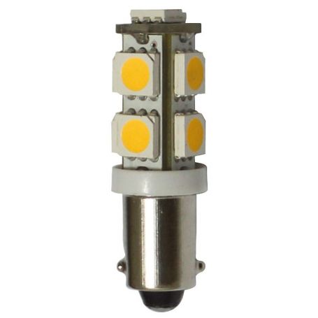 LED bulb for tail lights, courtesy lights and BA9S base step lights.