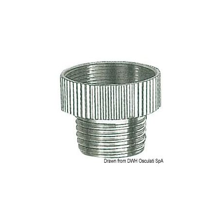Adattatore per tubi doccia da 3/8  a 1/2 