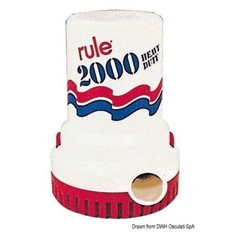 Pompa RULE 1500 e 2000 ad immersione
