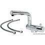 Wheel series double joint faucet