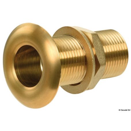 Scarico a mare con testa bombata, tutto filetto