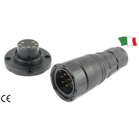 WATERPROOF CONNECTOR IP67 - 3 POLES