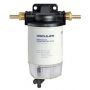 Universal water/fuel separator filter.