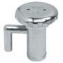 Tappo rifornimento in acciaio inox AISI 316 lucidato a specchio, con sfiato incorporato