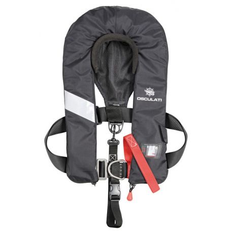 Self-inflating life jacket Sail Pro 180 N (EN ISO 12402-3 approved).