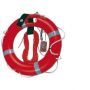 Ring buoy equipped