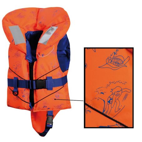 Life jacket SV-100 - 100 N (EN ISO 12402-4) - Top Quality Model.