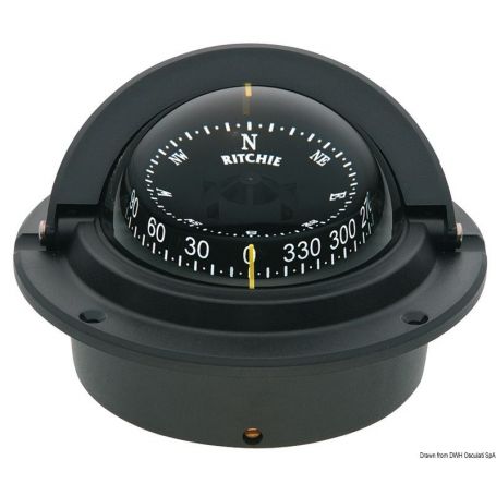 RITCHIE Voyager 3' (76 mm) compasses with compensators and light.
