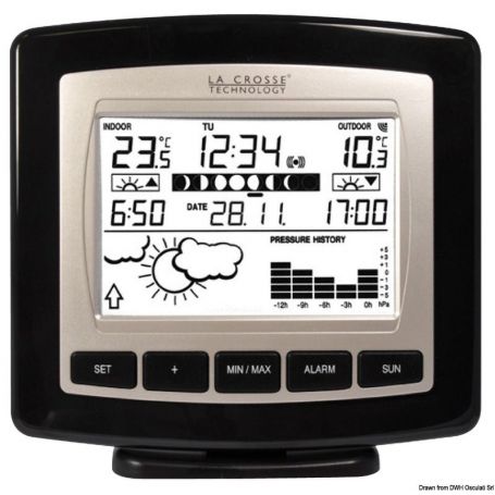 Stazione meteo compatta radio controllata