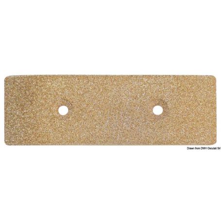 Piastra di massa Groundplate complete di bulloneria