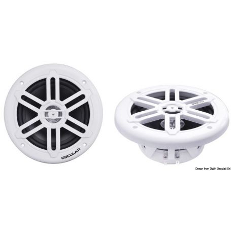Coppia altoparlanti stereo doppio cono