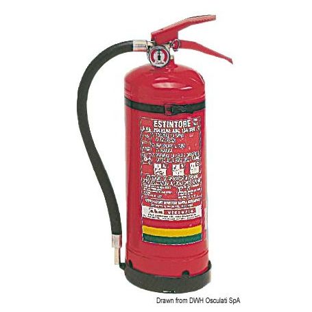 Estintore omologato MED