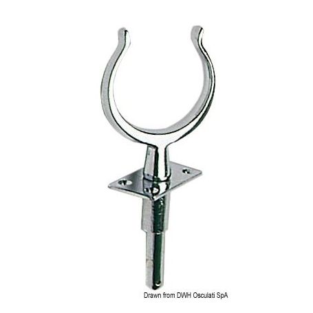 Scalmo in ottone cromato