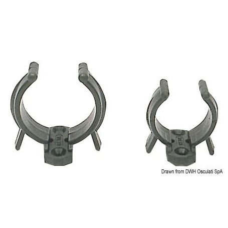 Clip fermatubi in nylon