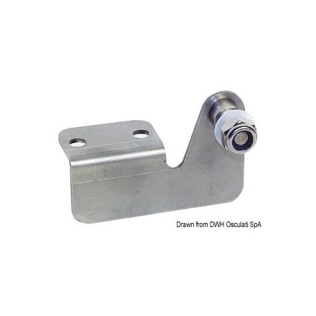 Piastrina di fissaggio versione a squadra a sbalzo