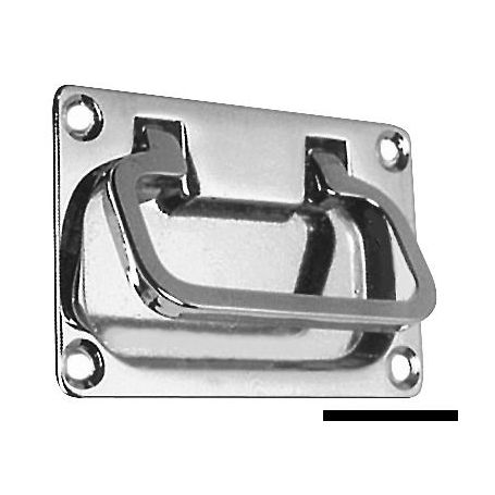 Maniglia in ottone cromato