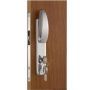 Sliding door lock, with external handles, external YALE key, internal lock.