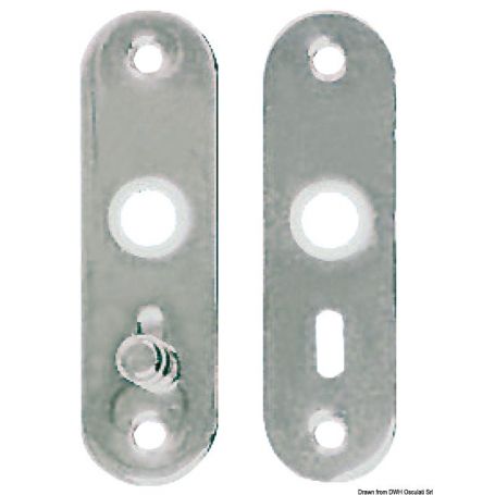 Serratura da incasso